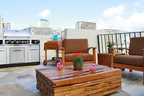 Bamboo 1002 Condo Гонолулу Апартаменты